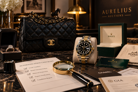 How to Verify Authenticity When Buying Luxury Goods at Auction in Dubai