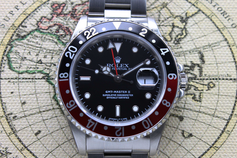 Rolex GMT Master II Coke Year 1994