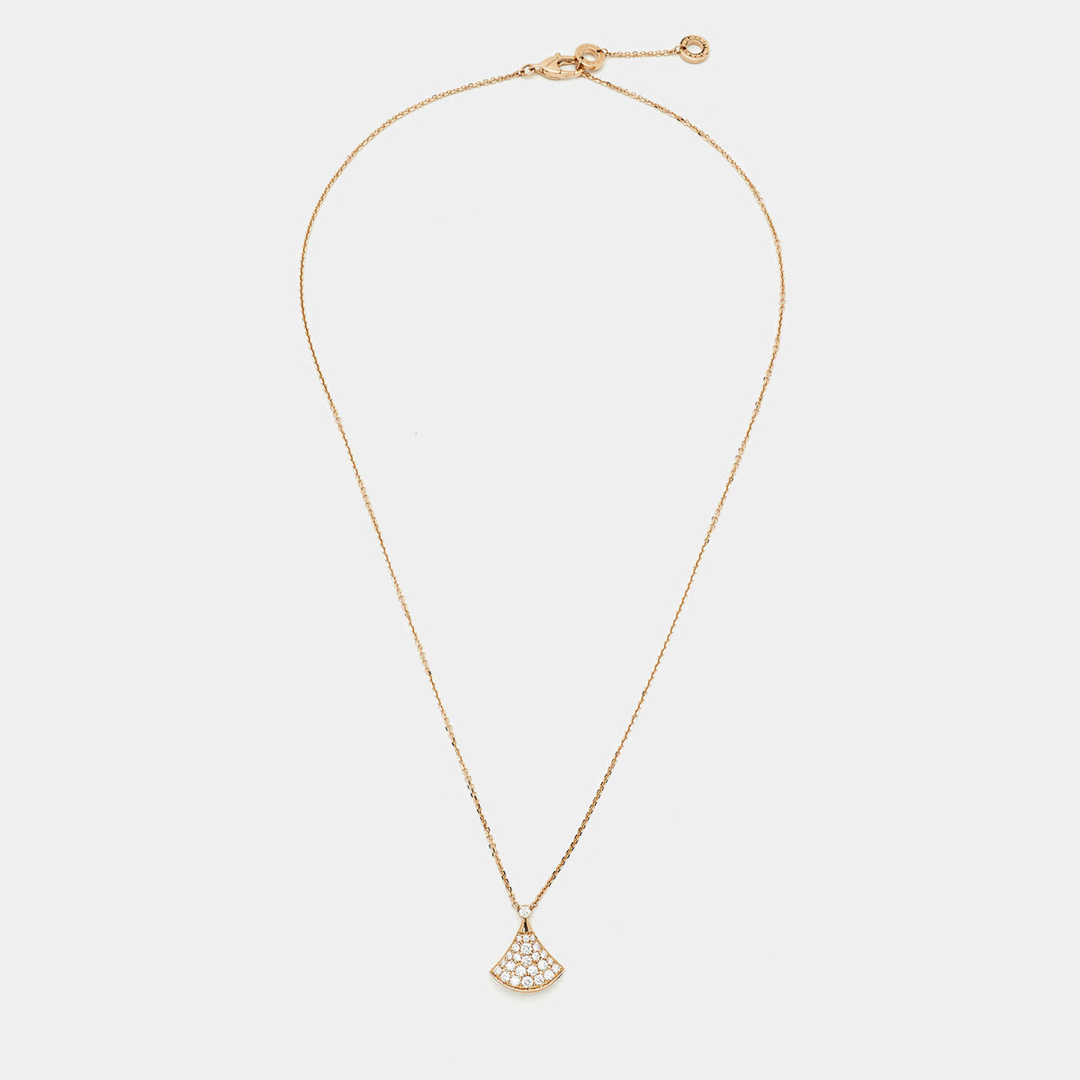 Bvlgari Divas' Dream Diamonds 18k Rose Gold Necklace