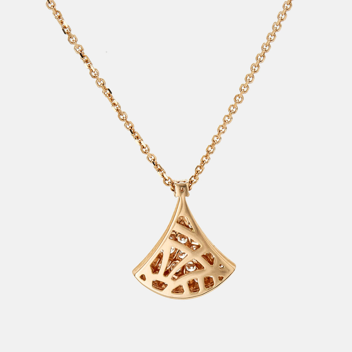 Bvlgari Divas' Dream Diamonds 18k Rose Gold Necklace