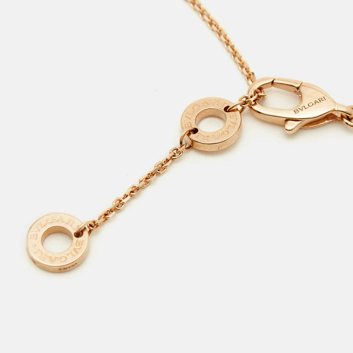 Bvlgari Divas' Dream Diamonds 18k Rose Gold Necklace