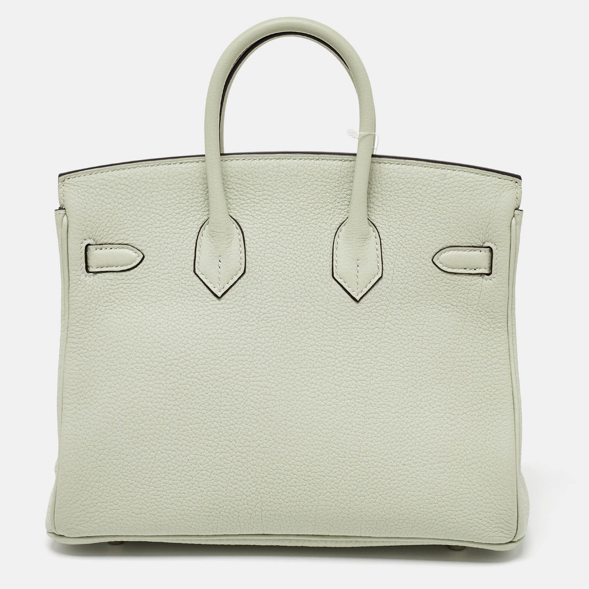 Hermès Gris Neve Togo Leather Palladium Finish Birkin 25 Bag